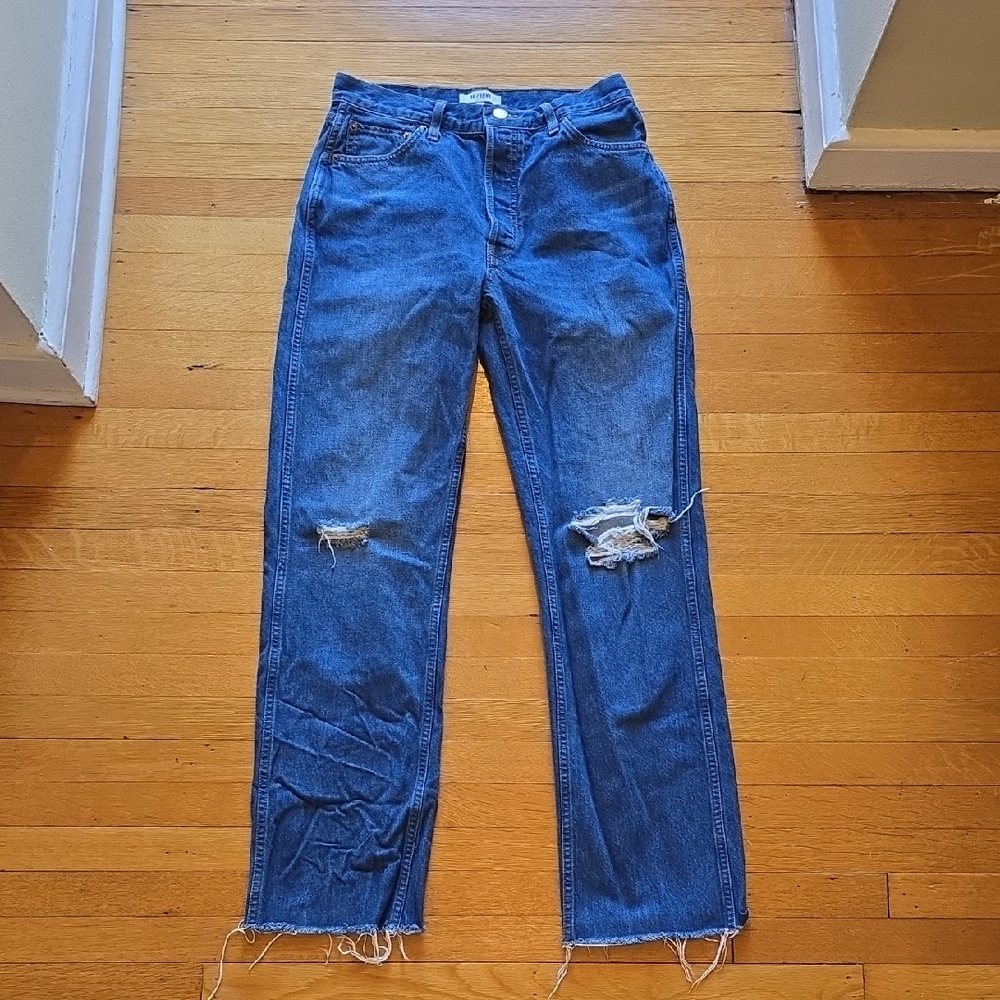 RE/DONE, 90s High Rise Loose Denim, EUC, Women's 29